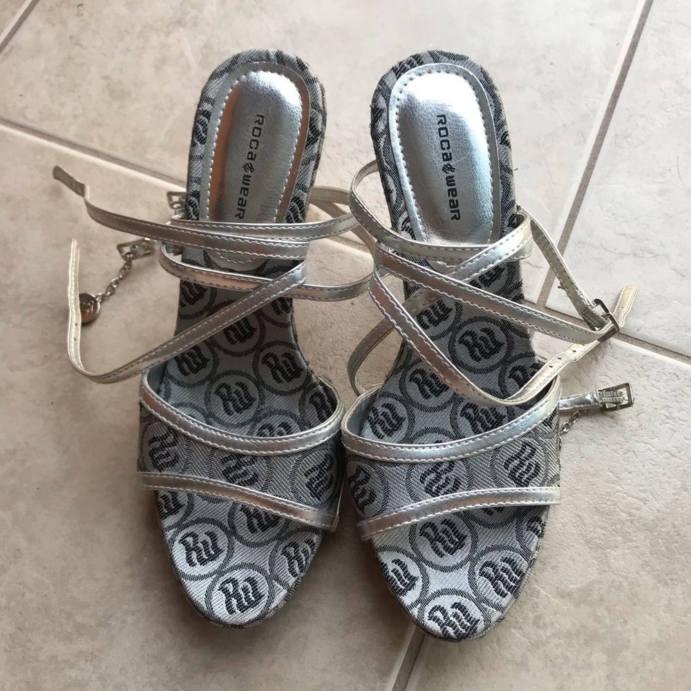 Roca Wear evening event stilettos, size 6 US